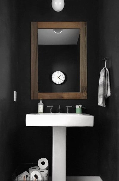 Sierra Silver Reclaimed Redwood Wood Planks Stikwood Image By Stikwood Containing Room Tap Sink Bathroom Plumbing Fixture